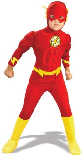 DC Comics The Flash Muscle Chest Deluxe Child Costume - Kid's Costumes