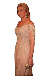 Material: Chiffon 
Occasion: Mother-of-the-Bride  
Skirt: A-line 
Embellishments: Applique  
Size Category: Adult 
