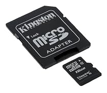 Kingston microSDHC 16GB Speicherkarte