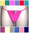 Mens Nylon/Lycra G-String Thong Bikini