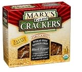 Black Pepper Mary's Gone Crackers Organic Herb Seed Cracker 6.5 Oz Box (Pack of 3)