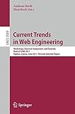Current trends in web engineering : workshops, doctoral symposium and tutorials held at ICWE 2011, Paphos, Cyprus, June 20-21, 2011 : revised selected papers