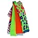 8 Pairs Neon Knee High Socks Crazy Patterns Assorted Prints Womens Size 9-11