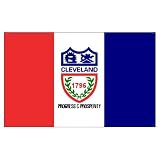 Cleveland City Flag 3ft x 5ft Nylon
