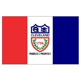 Cleveland City Flag 3ft x 5ft Nylon