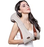 NEW FIVE STAR FS8801 SHIATSU KNEADING NECK SHOULDER BODY MASSAGER WITH HEAT FOR HOME OFFICE CAR
