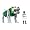 Green Lion and Pidge Voltron Defender of the Universe Action Figure Set