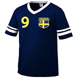 Sweden Retro Soccer Jersey T-Shirt