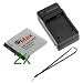 GTMax 2x Replacement SLB-07A Battery + Travel AC Charger with Car Adapter + Neck Strap Lanyard for Samsung TL100, TL205, TL210, TL220, TL225, TL90, PL150, ST50, ST500, ST550, ST600