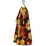 April Cornell Primavera Wine Waffleweave Tea Towel