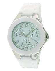 FMD Jellybean White Rubber Womens Watch ZRT21007