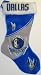 Dallas Mavericks NBA 3-Tone Plush Stocking