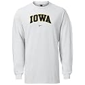Nike Iowa Hawkeyes White College Classic Long Sleeved T-shirt