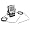 image Polder Dual Probe Cooking Thermometer, Black