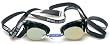 Water Gear Metallic Swedish Pro Anti-Fog Swim Goggles