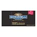 Ghirardelli Chocolate Baking Bar, 100% Cacao Unsweetened Chocolate, 4-Ounce Bars (Pack of 6)
