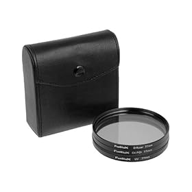 Fotodiox Filter Kit, UV, Circular Polarizer, Soft Diffuser, 77mm For Canon, Nikon, Sony, Olympus, Pentax, Panasonic Camera Lenses