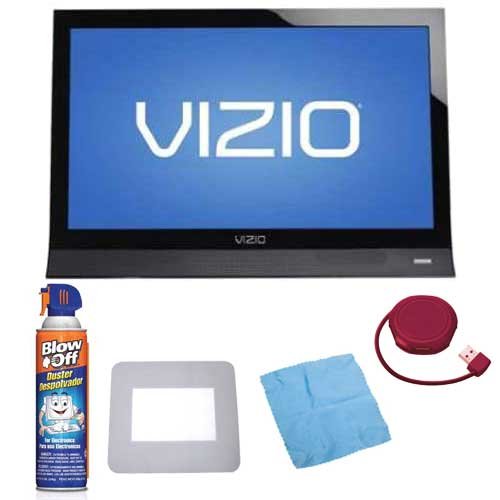 Vizio 19 Inch Razor LED LCD HDTV/ Monitor 60HZ Model M190VA Plus Computer Accessory Bundle
