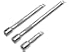 TEKTON 1601 3/8-Inch Drive Extension Bar Set, Cr-V, 3-Piece