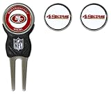 NFL San Fransisco 49ers Signature Divot Tool and 2 Extra Markers