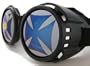 Large Round Lens Moto Goggles Motorcycle MX Vespa Jeep Motorbike Scooter Punk Harley Iron Cross Cyber Steampunk