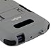 One Touch Fierce 2 Case, CellJoy [Combat Armor] {Wolf Gray} Alcatel One Touch Fierce 2 2014 Release Model Case (WILL NOT FIT Alcatel Fierce 1st Gen) Hybrid Ultra Fit Dual Protection [Heavy Duty] Kickstand **Shock-proof** [Rugged Grip Skin] - Robot Case Cover