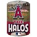 Los Angeles Angels Of Anaheim Wood Sign