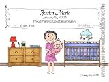 41mkHdYTz4L. SL160  Personalized Mouse Pad   Single Mom with New Baby Boy or New Baby Girl