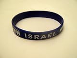 ISRAEL blue Silicon Wristband