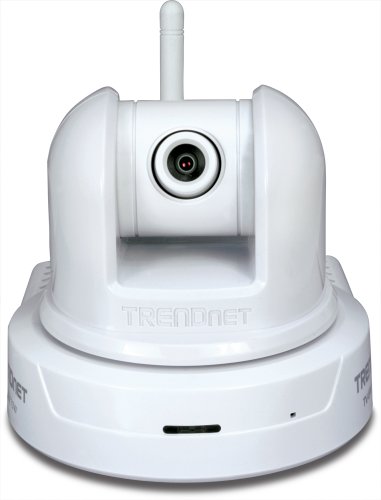 TRENDnet SecurView Wireless Pan/Tilt/Zoom Internet Surveillance Camera TV-IP410W (White)