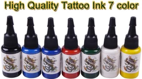 GC 2 Rotary Machines 7 Colors Power Supply FootSwitch Tattoo Kits GU16