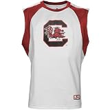 South Carolina Gamecocks White Showcase Sleeveless T-shirt