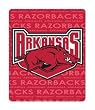Arkansas Razorbacks Classic Fleece Blanket/Throw - NCAA College Athletics