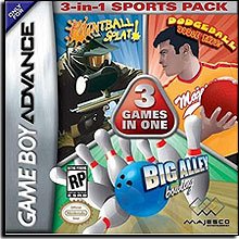 Dodge Ball/Bowling/Paintball (GBA)