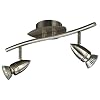 Bright Bullet 2 Bar Spotlight - Brushed Chrome