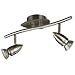 Bright Bullet 2 Bar Spotlight - Brushed Chrome