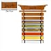 Personalized Martial Arts Belt Holder Customize: Yes, Font & Color: Zen Black
