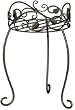 Panacea 16.5 Plant Stand Brz