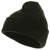Youth Knit Cuff Beanie - Black W18S16F