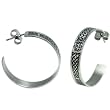 Irish Celtic Tribal Earrings Stainless Steel Celtic Jewelry with Tribal Design Good Luck Irish Girfts Irish Jewelry for Women