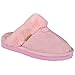 Brumby Womens Backless Sheepskin Scuff Slipper