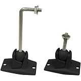 Omnimount 10.0 Wall/Ceiling B Stainless Steel Universal 10-Lb Speaker Wall/Ceiling Mount Kit (Tv Mounts/Access / Speaker Mounts)