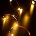 Copper Wire Light Strings, LTROP 33ft 100 LED Battery Powered Starry String Lights, Ambiance Lighting Décor Rope Light for Outdoor, Garden, Home, Party, Christmas (Battery Not Included)-Warm White