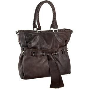 Carla Mancini Tote with Tie Detail