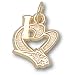 Charlotte Bobcats NBA I Heart Logo 1/2 Pendant (14kt)