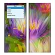 Lily Design Decal Skin Sticker for Apple iPod nano 2G (2nd Generation) 2GB/ 4GB/ 8GB Player