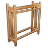 Mission-Quilt Rack Oak