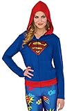 Rubie's Women's DC Comics Supergirl Fitted Hoodie