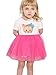 Bonny Billy Baby Girl Clothes Short Sleeve Cotton Cat Printed Tulle Mesh Dress