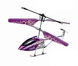 TORRO MINI HUBSCHRAUBER HELIKOPTER 3.5 KANAL GYRO GYROSCOPE BEACH-KYANITE FARBE PURPLE